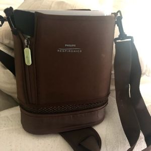 A portable oxygen machine